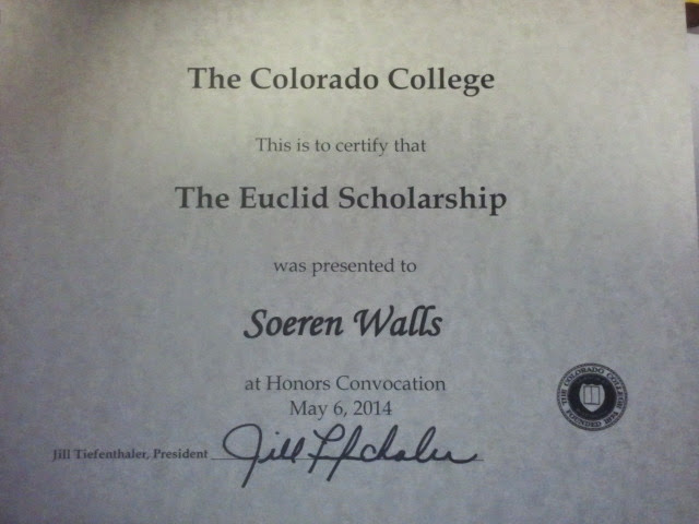 Euclid Scholarship in Mathematics and Computer Science