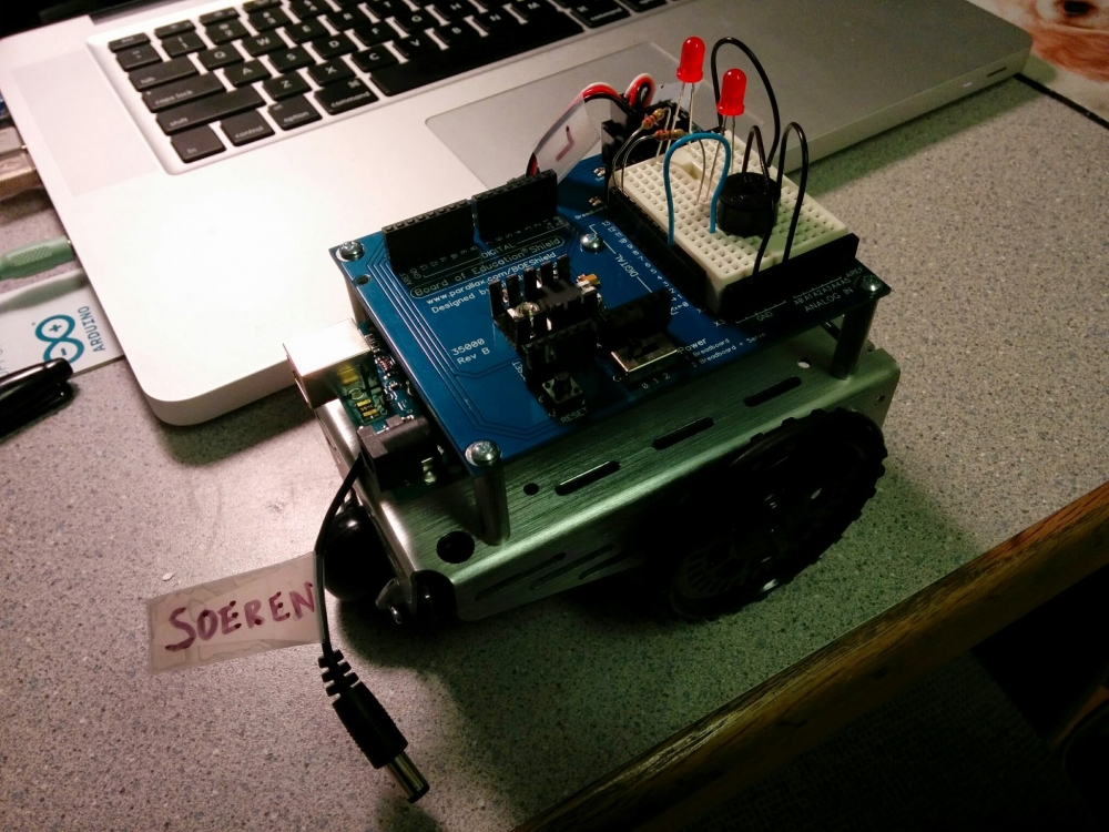 Arduino robot complete build
