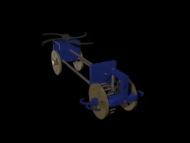 3D Printing Leonardo da Vinci's Scythed Chariot